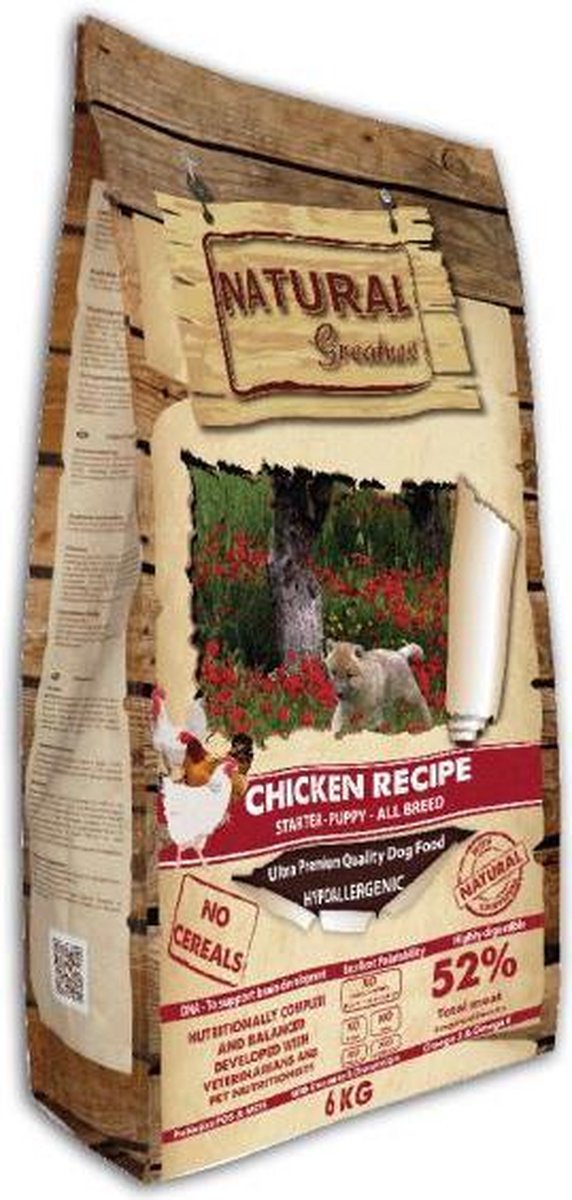 Natural greatness Natural Greatness Chicken Starter 6 KG