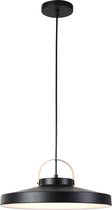 Hanglamp LED Modern Zwart Rond Middel 31 cm - Scaldare Grado