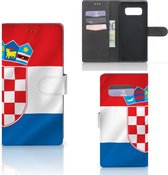 Bookcase Hoesje Geschikt voor Samsung Galaxy Note 8 Kroatië