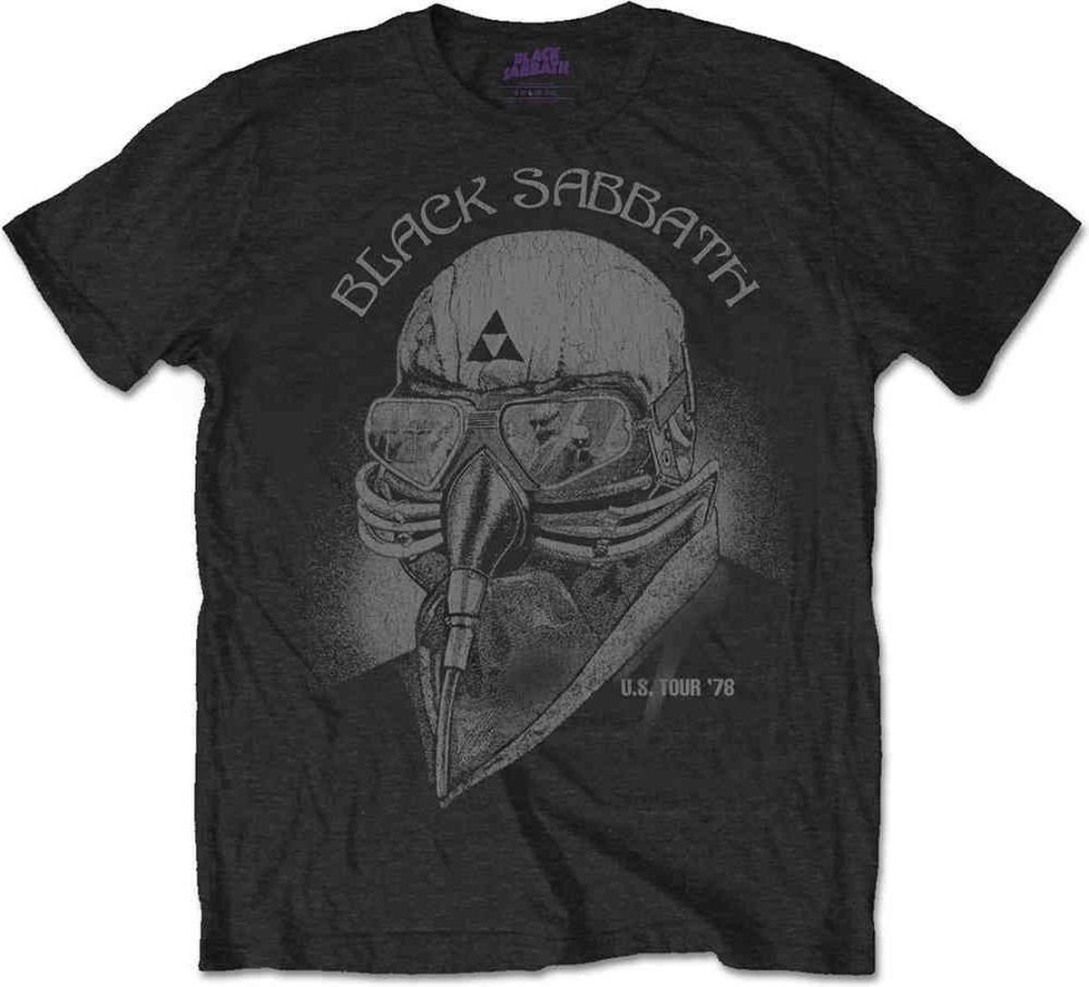 Black Sabbath - US Tour 1978 Heren T-shirt - S - Zwart