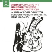 Mstislav Rostropovich & London Symphony Orchestra & Kent Nagano: Milhaud & Honneger: Cello Concertos [CD]