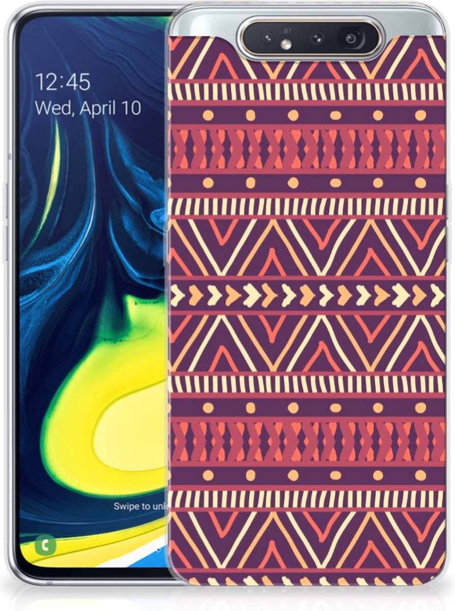 Samsung Galaxy A80 TPU bumper Aztec Paars