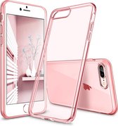 iPhone 7 PLUS / iPhone 8 PLUS iPhone 7+ / iPhone 8+ - hoesje ESR Essential Zero –flexibel, stijlvol, dun & licht – helder roze