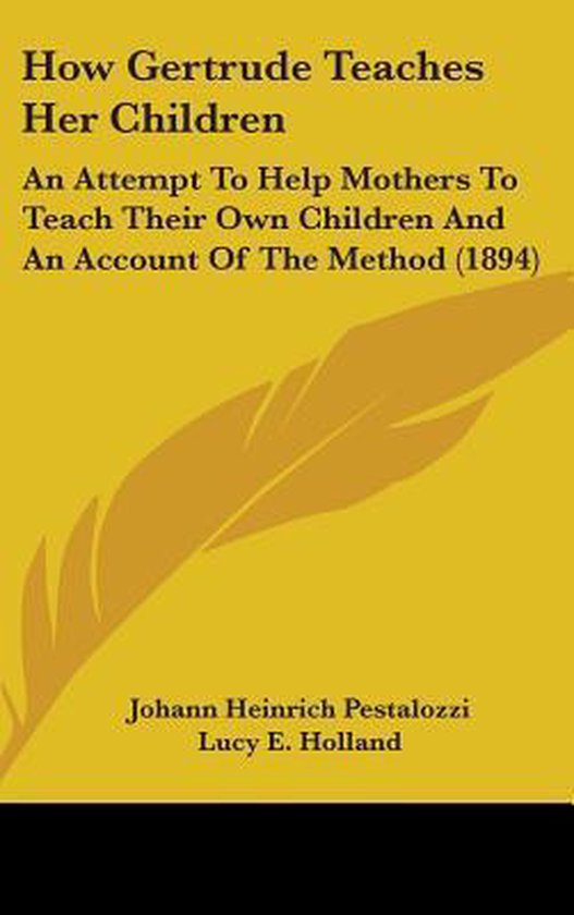 How Gertrude Teaches Her Children - cover