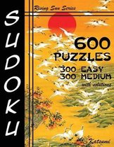 600 Sudoku Puzzles. 300 Easy & 300 Medium with Solutions