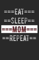 A Mother's Journal - Eat Sleep Mom Repeat