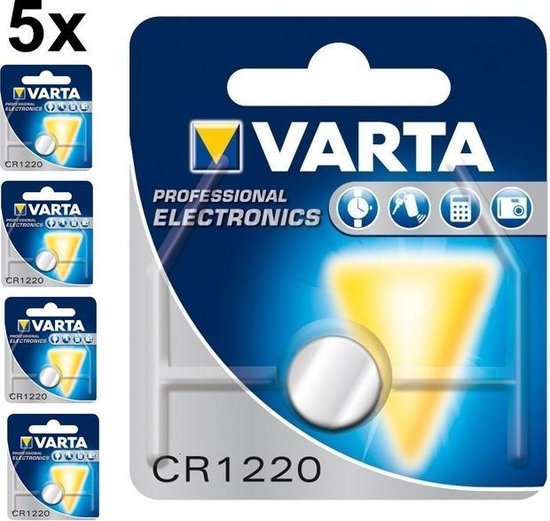 Pile bouton VARTA CR1220 3V