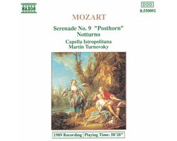 Capella Istropolitana, Martin Turnovsky - Mozart: Serenade 9 Posthorn | Notturno (CD)