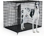 Cage pour chien Midwest Mega - 137x94x114 cm - Noir