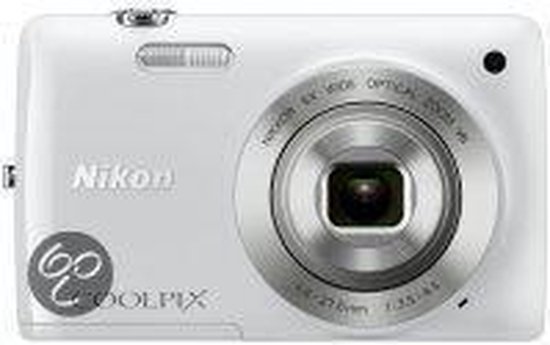 Nikon COOLPIX S4300 白 Nikon COOLPIX S4300 white - digital camera | bol
