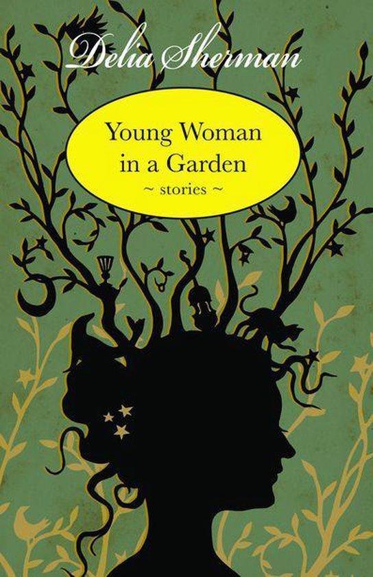 Young Woman in a Garden - cover