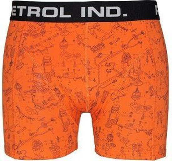 Petrol boxershort - bright orange - maat M - heren ondergoed | bol.com