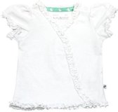 Ducky Beau Meisjesshirt - White - Maat 74