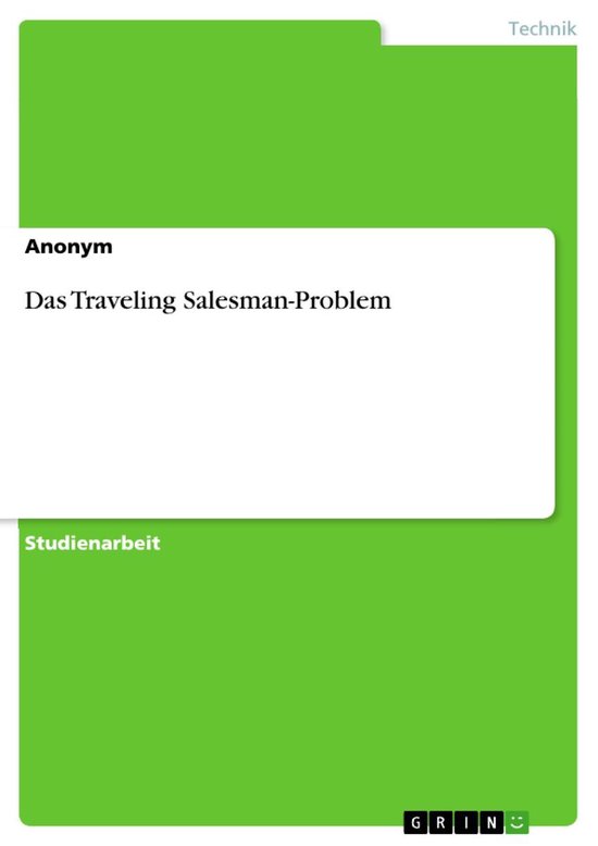 Das Traveling Salesman-Problem - cover