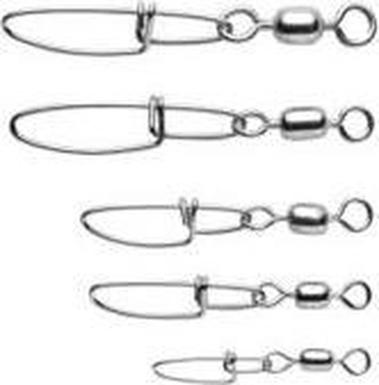 Albatros Crosslock Swivel 10 stuks Maat 2 — afbeelding 2