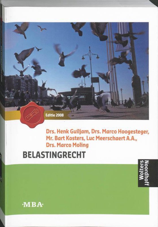 Belastingrecht MBA 2008 - cover