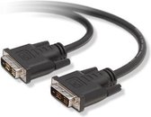 Belkin DVI-I - DVI-I 3m DVI kabel Zwart