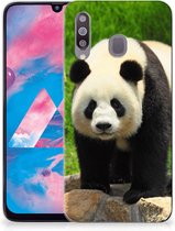 Geschikt voor Samsung Galaxy M30 TPU Siliconen Hoesje Panda