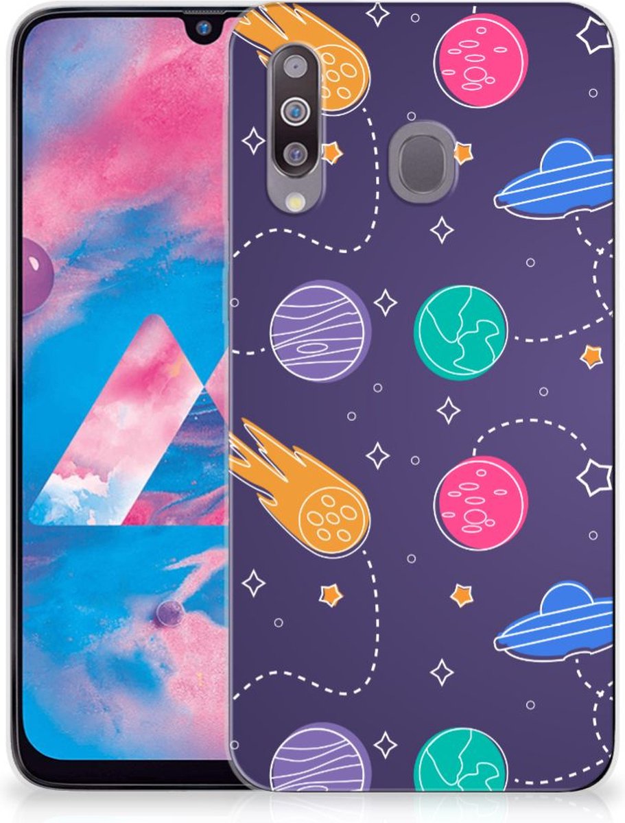 Samsung Galaxy M30 Silicone Back Cover Space