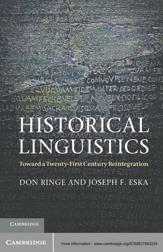 Historical Linguistics - cover