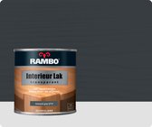 Rambo Interieur Lak Transparant 0,25 liter - Antracietgrijs