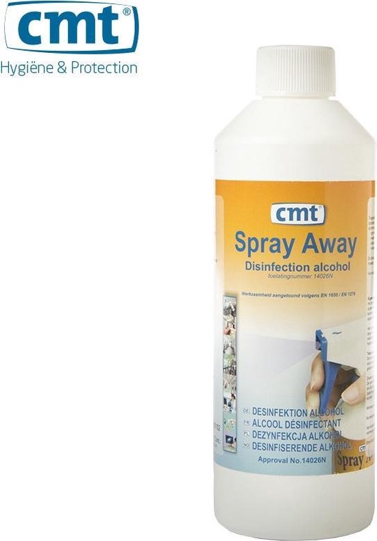 CMT SprayAway 500 ml oppervlakte alcohol