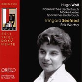 Irmgard Seefried & Erik Werba - Wolf: Italienisches Liederbuch/Mörike-Lieder (CD)