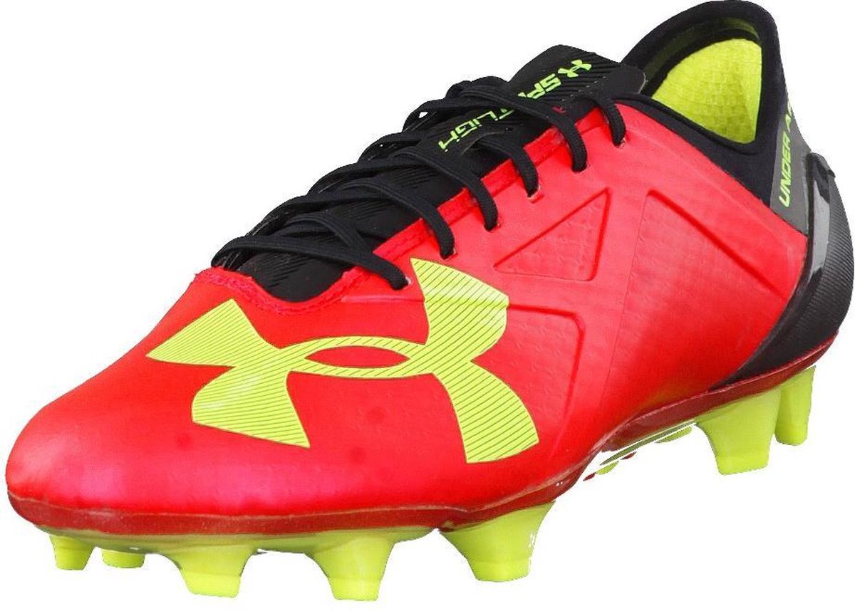 Under Armour Voetbalschoenen - Rocket Red/High-Vis Yellow/Black - 42.5