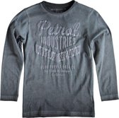 Petrol grijze longsleeve Maat - 104