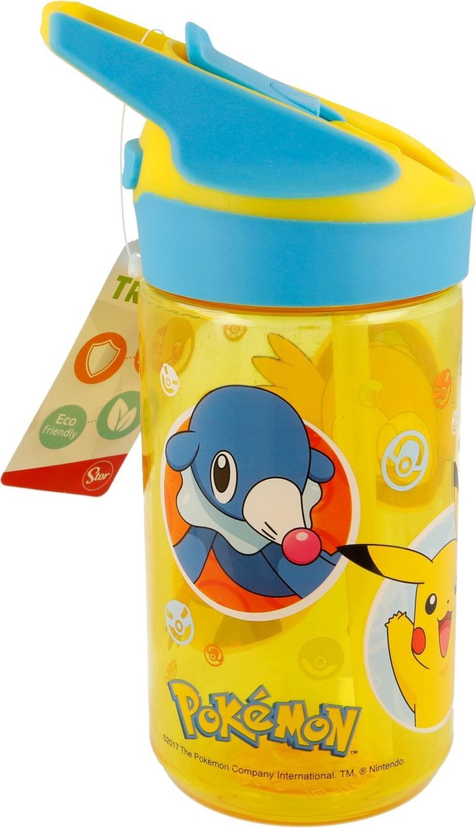 gallon Schandalig Onafhankelijk Pokemon Pikachu Tritan Premium drinkbeker / drinkfles - 480ML | bol.com