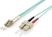 Equip 255315 Glasvezel kabel 5 m OM3 LC SC Turkoois