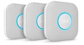 Bol.com Google Nest Protect - Slimme rook- en koolmonoxidemelder - Met batterij - 3 stuks aanbieding