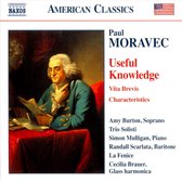 Amy Burton,Simon Mulligan, La Fenice - Moravec: Useful Knowledge, Vita Brevis (CD)
