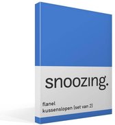 Snoozing - Flanel - Kussenslopen - Set van 2 - 40x60 cm - Meermin