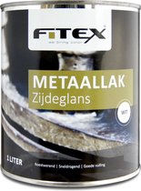 Fitex-Metaallak-Zijdeglans-Ral 9001 Cremewit 1 liter