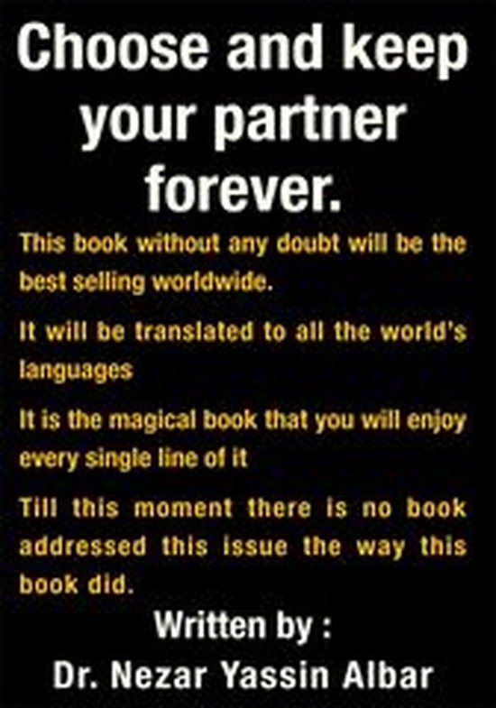 Choose and Keep Your Partner Forever - cover