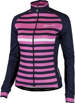 Rogelli Ispira Fietsshirt - Dames - Maat XS - Lange mouwen - Blauw/Roze
