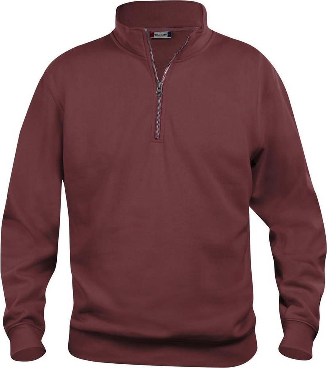Clique Basic Half Zip 021033 - Bordeaux - S