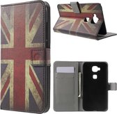 Huawei G8 wallet agenda hoesje UK vlag