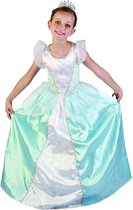 LUCIDA - Blauwe prinsessen kostuum voor meisjes - S 110/122 (4-6 jaar)