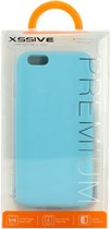 Xssive Matte Hoesje voor Huawei P10 Plus - Back Cover - TPU - Licht Blauw