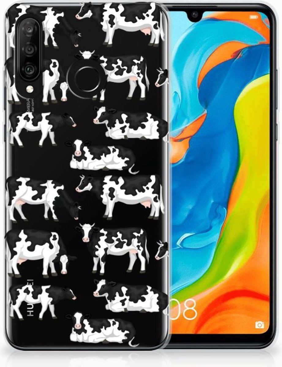 Huawei P30 Lite TPU Hoesje Koetjes