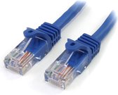 StarTech.com 45PAT5MBL 5m Cat5e U/UTP (UTP) Blauw netwerkkabel