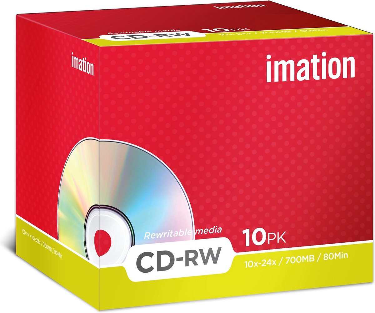 Imation 10 x CD-RW 700MB