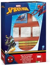 Multiprint Spiderman - box - 4 stempels + stiften