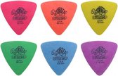 Dunlop Tortex Triangle plectrum pick SET 0.50mm - 1.14 mm 6-pack