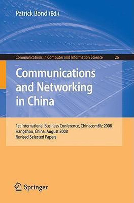 Communications and Networking in China - cover