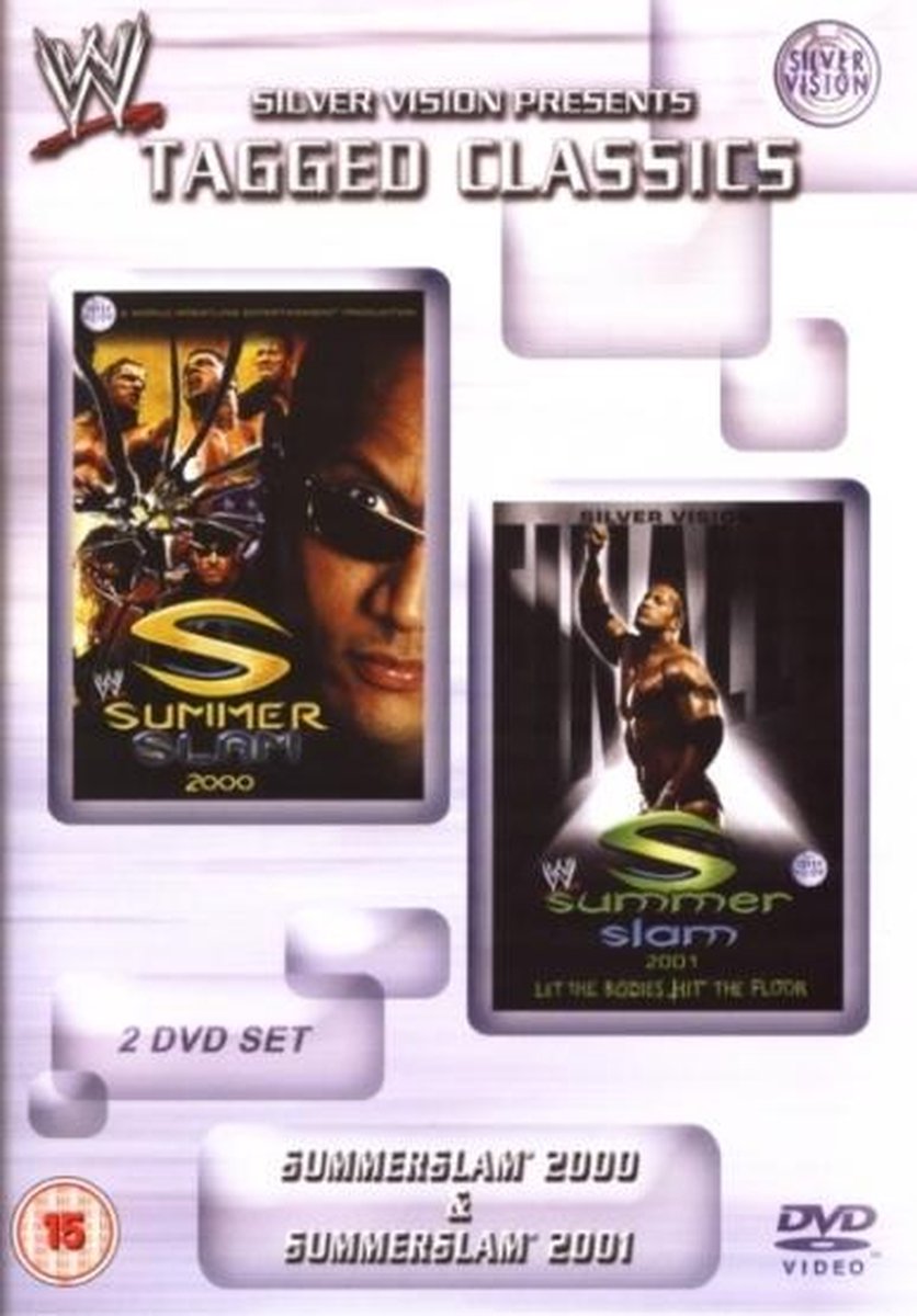 DVD WWE Tagged Classics: Summerslam 2000 & Summerslam 2001