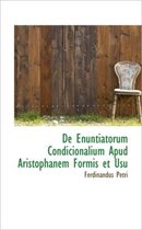 de Enuntiatorum Condicionalium Apud Aristophanem Formis Et Usu