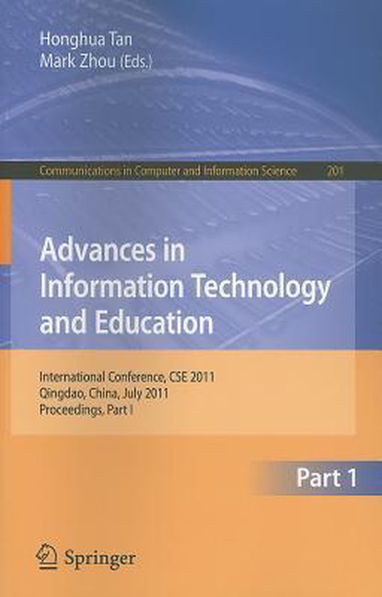 Advances in Information Technology and Education - cover